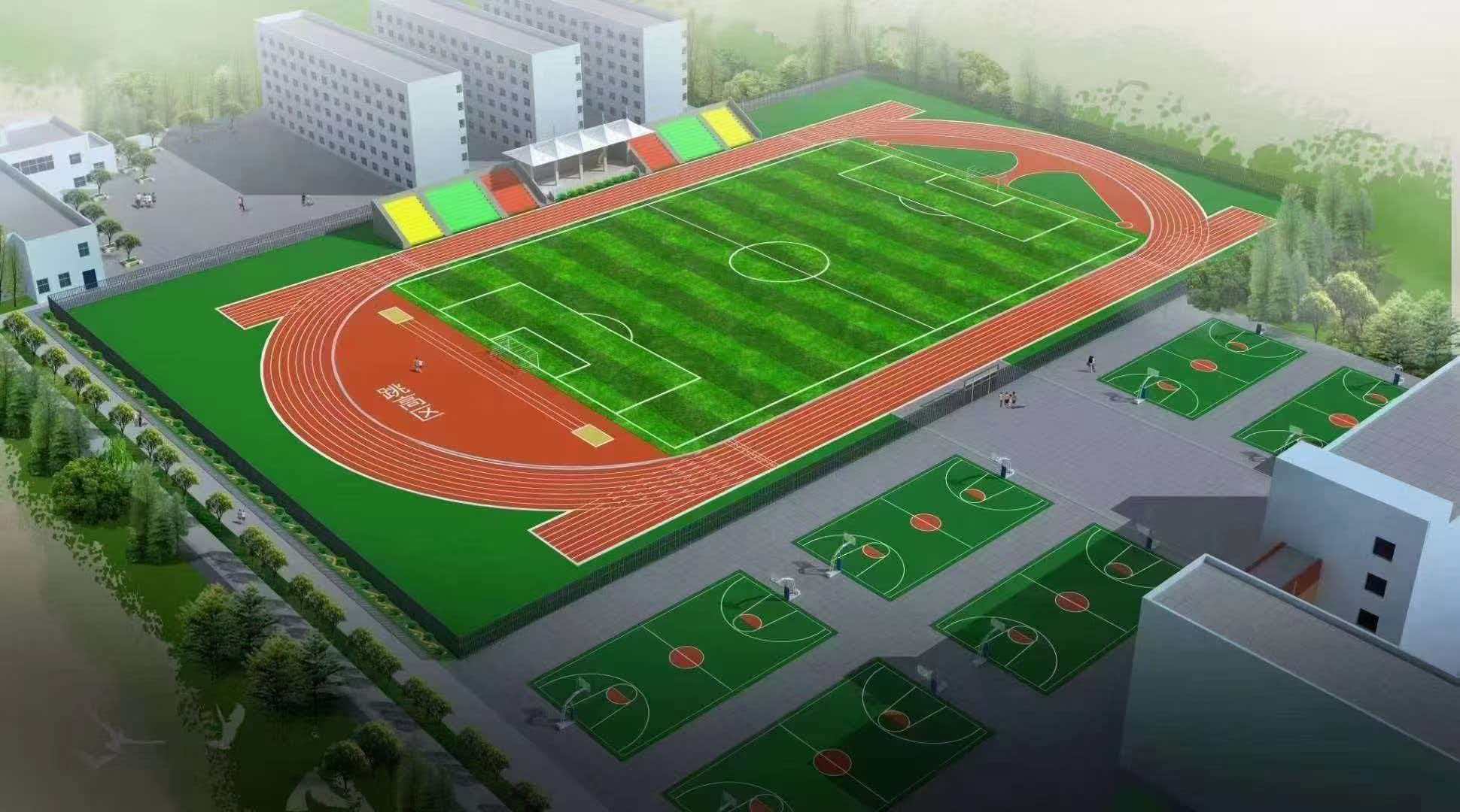 平凉市学校运动操场仿真草坪 - 价格